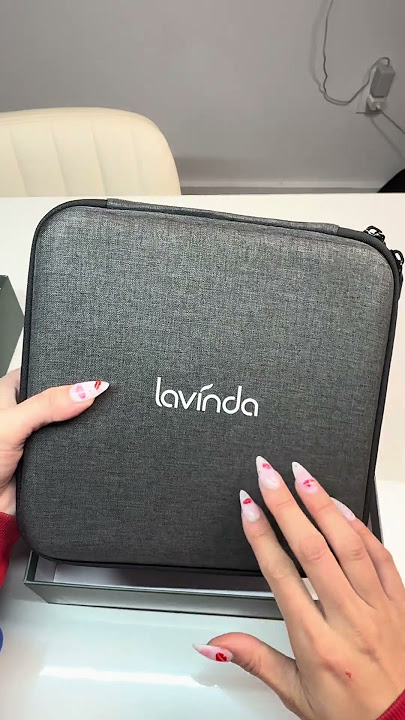 Lavinda UV LED Bling Nail Drill Unboxing