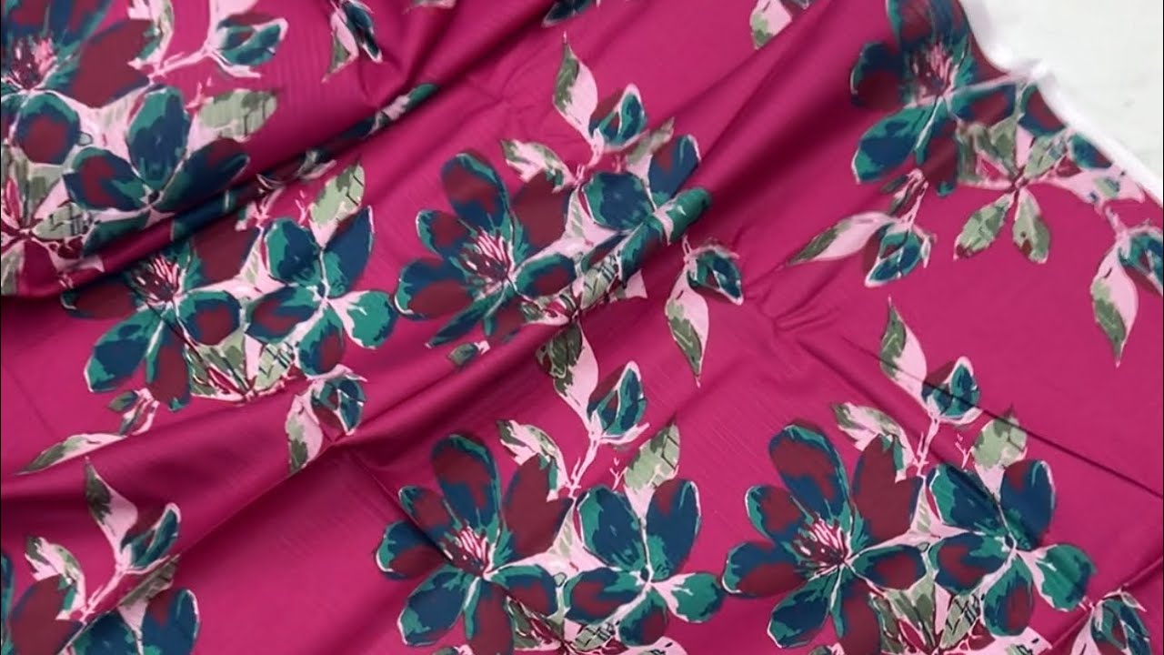 Baroque Doria Lawn 3pc | Hashim Fabrics Faisalabad | Super wholesale Rates