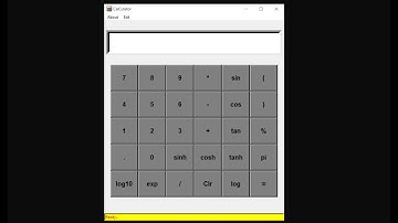 Scientific Calculator In Python With Source Code | Source Code & Projects