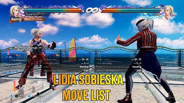 Tekken 7 Lidia Sobieska | Move List | Season 4 End