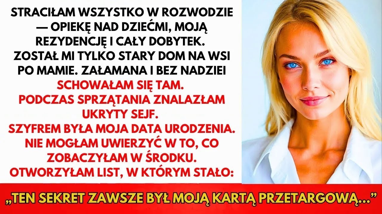 Straciłam Rezydencję Warty 14,35 Miliona Złotych I Dzieci W Sądzie—Aż Znalazłam Zakurzoną Kope