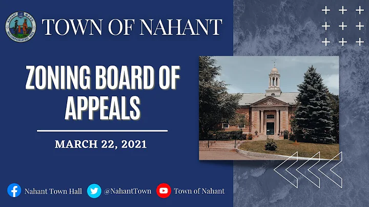 Nahant Zoning Board of Appeals | March 22, 2021