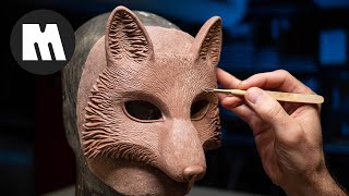 Sculpting a Fox Mask in Monster Clay