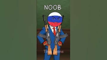 NOOB VS PRO VS HACKER (Country Humans) #CountryHumans #CountryBalls