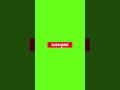 Green Screen Subscribe Button with Bell Sound (Free to use)