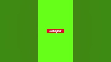 Green Screen Subscribe Button with Bell Sound (Free to use)