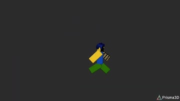 First time using prisma 3d (Random animation) #roblox