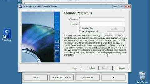 How To Encrypt Sensitive Information On Your Computer Using TrueCrypt
