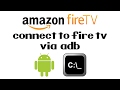 How To Connect To The Amazon Fire TV Stick Via ADB | Install Included