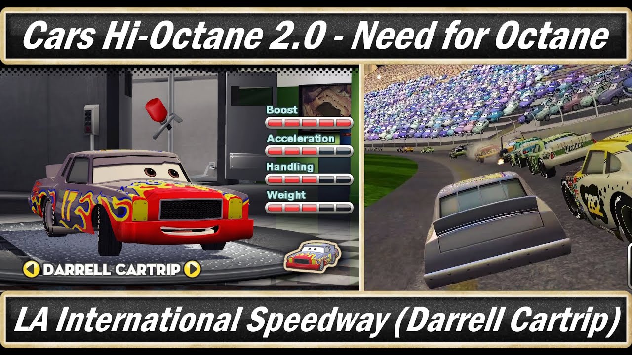 Cars: Hi-Octane 2.0 Playtest - Los Angeles International Speedway (Darrell Cartrip)