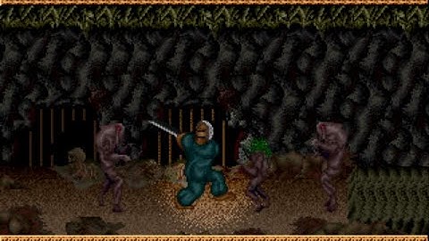 SEGA Mega Drive - Splatterhouse Part I v0.10c (Homebrew made with SGDK)