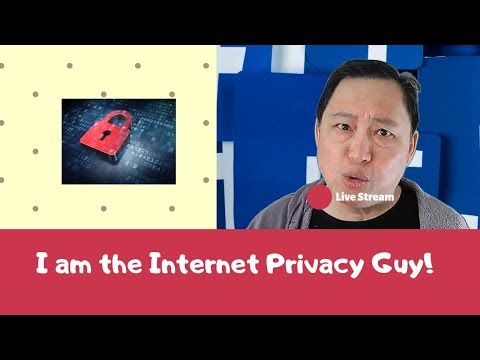 Live Stream - The Internet Privacy Guy - Q&A - PART 2
