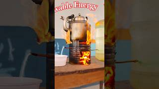 Homemade renewable energy idea for Kitchen | Renewable Energy | Science Project