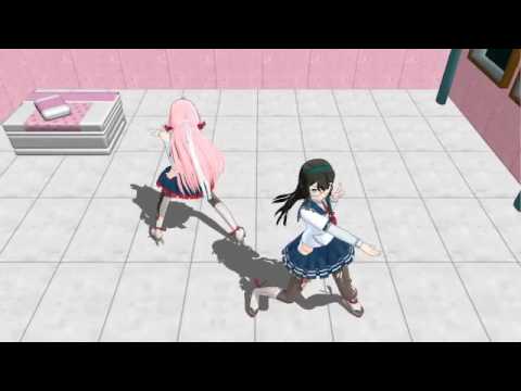 【MMD艦これ】明石と大淀でドーナツホール