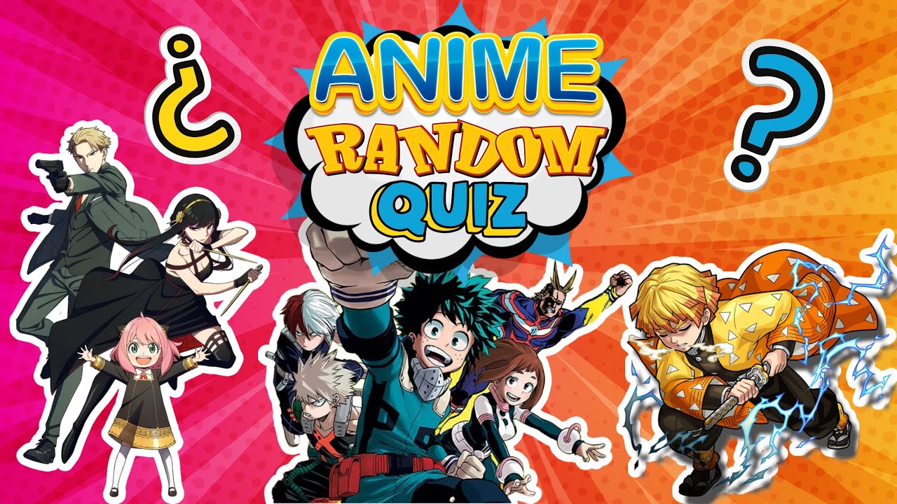 Random Anime Questions Anime Random Quiz! Do you really know about anime? - YouTube