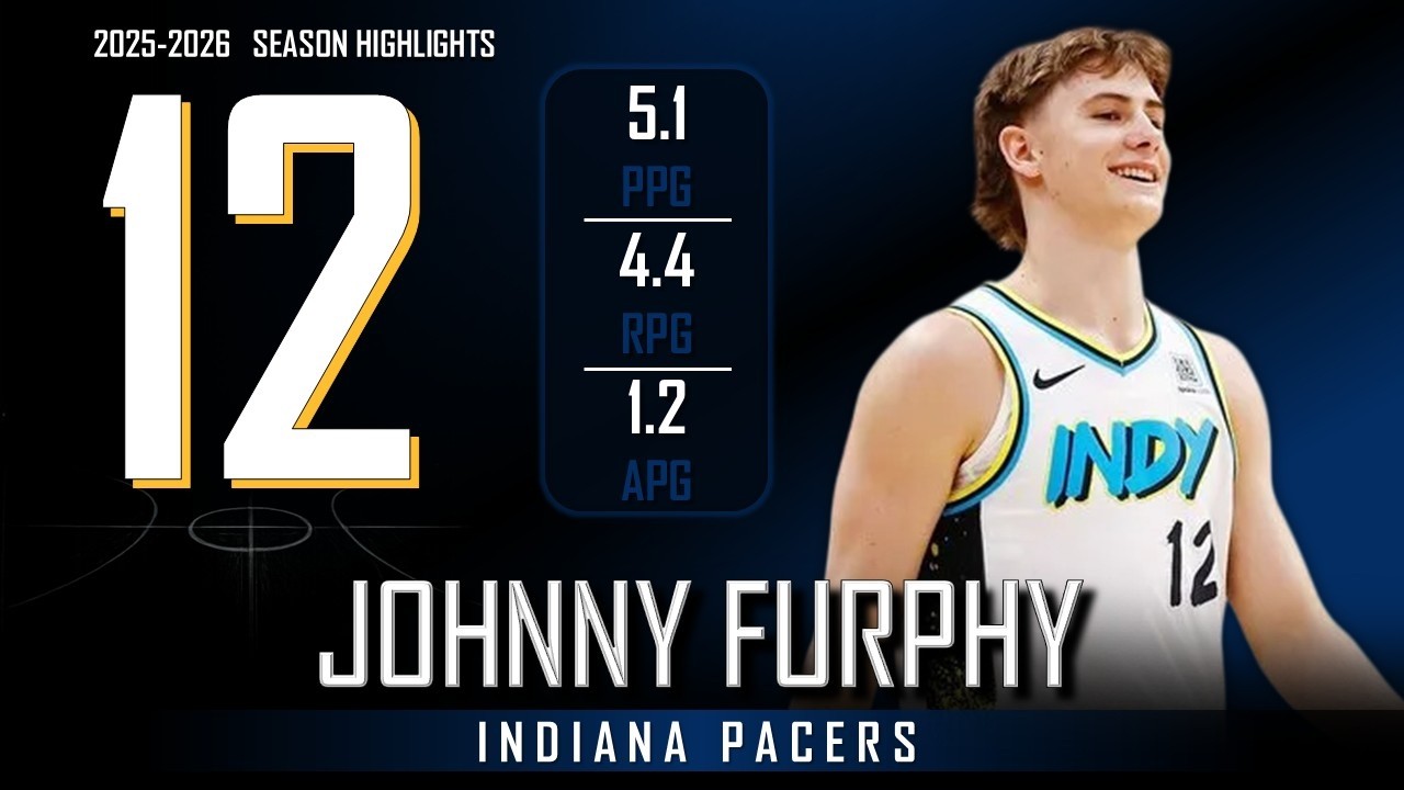 Johnny Furphy || 2025-2026 Indiana Pacers Highlights