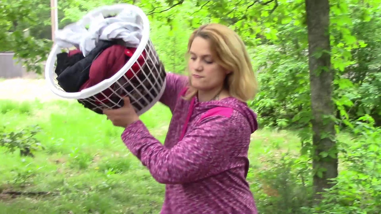 Behind on laundry?  Try my tips on catching up on laundry!