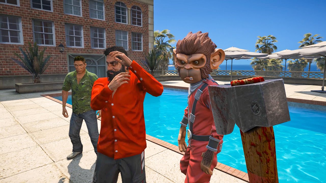 GTA 5 - Melee Weapons vs NPC's Ragdolls Ep.28 | Euphoria Physics Ragdolls