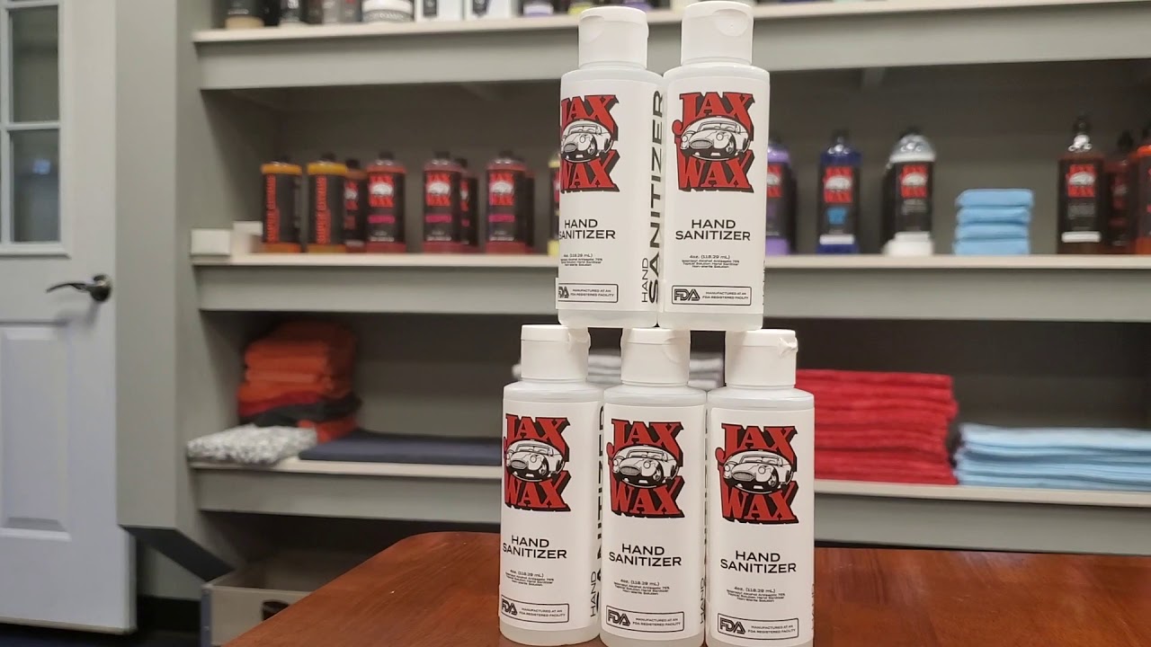 AutoSmart Oswego IL Preformex RTU / Jax Wax Hand Sanitizer YouTube
