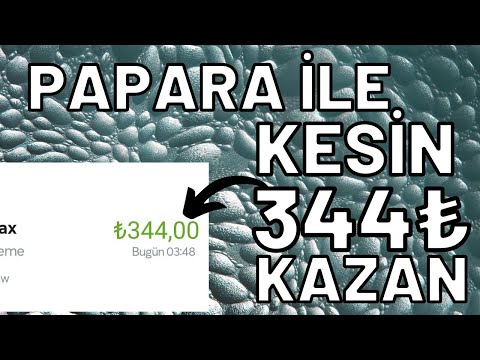 Papara İle Kesin 344₺ Kazan 🤑 Ödeme Kanıtlı 💰 ARBİTRADES İle İnternetten Para Kazanma 2022