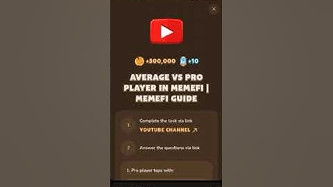 average vs pro player in memefi memefi guide