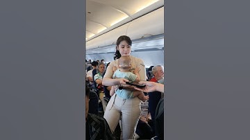 Pramugari Cantik Super Air Jet Gendong Penumpang dalam Pesawat 😁😁🥰🥰👍👍