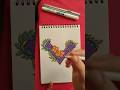 let's create a beautiful letter "V" beautiful aesthetic elegant flower leaves design on border ✨