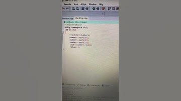 Stack Program in C++