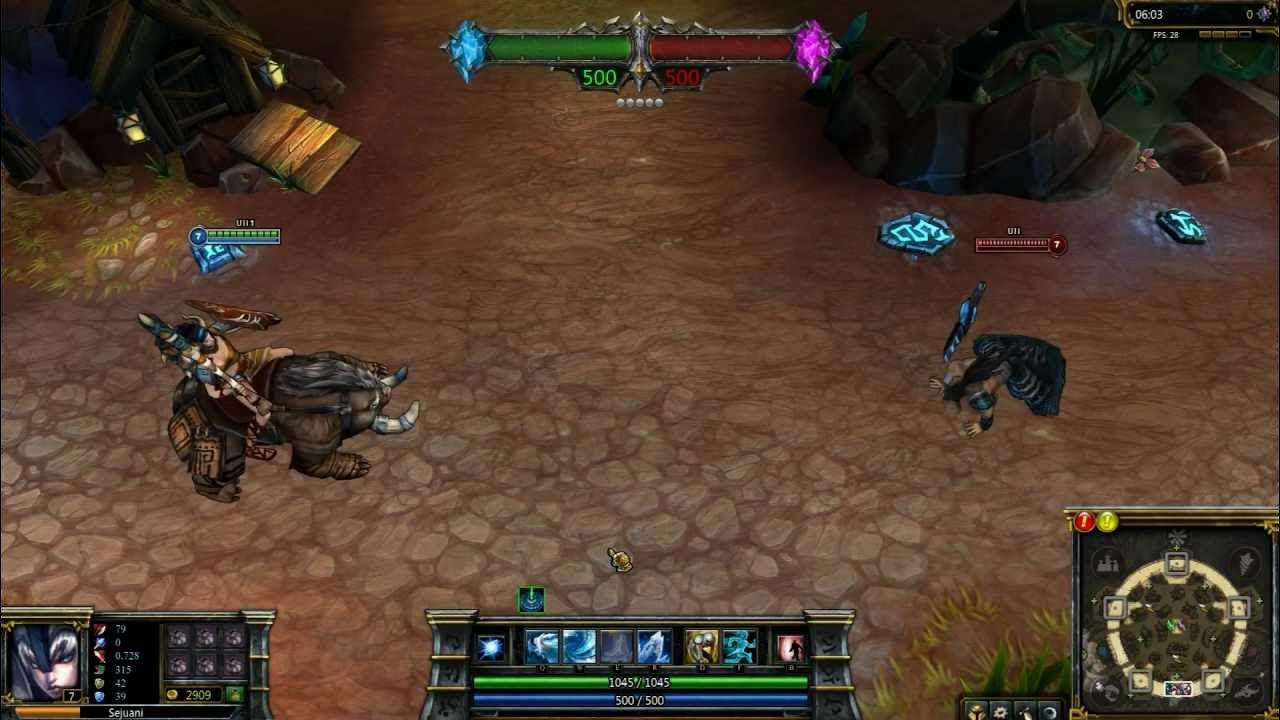 Sejuani Shrek stun indicator 