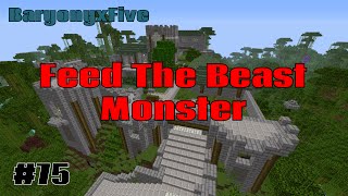Minecraft FTB Monster Let's Play #75 MFFS Mining Machine 2