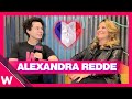  alexandra redde frances eurovision head of delegation talks slimane and junior eurovision