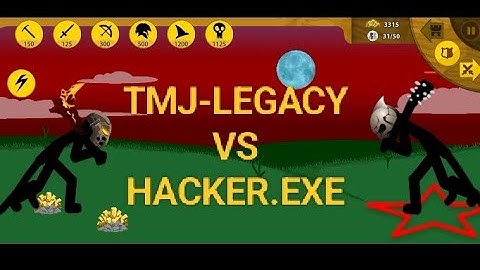 TMJ-LEGACY vs HACKER.EXE | Tournament (Insane difficult) | Stick War Legacy