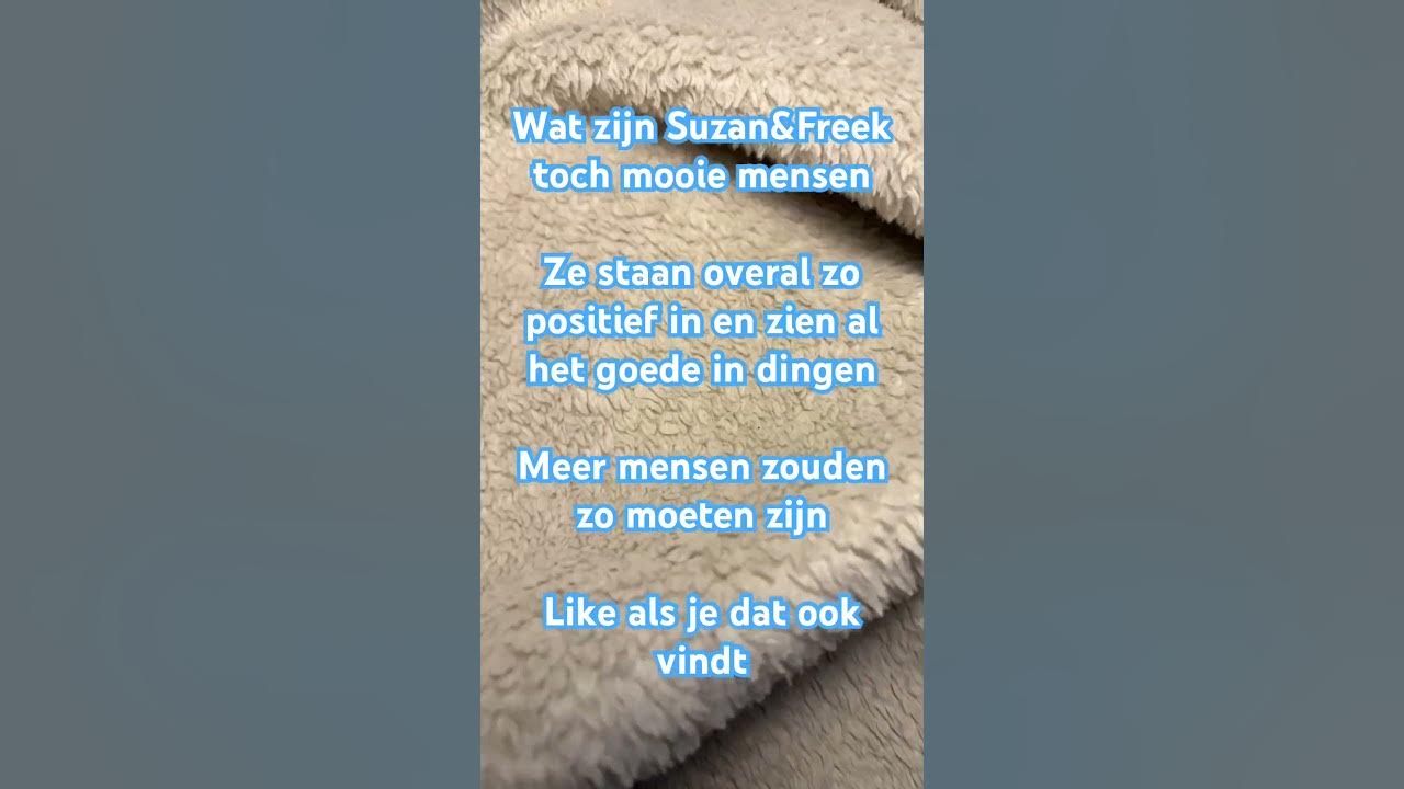 Love voor Suzan&Freek #suzanenfreek #love
