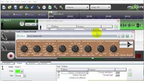 How to Add Vocal Effects with Mixcraft