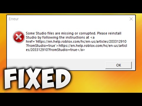 Roblox Studio is down. Some Studio files are missing or corrupted - #20  by Giorgi311 - Studio Bugs - Developer Forum