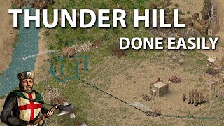 Easy way to beat Mission 41 (Thunder Hill) - Stronghold Crusader HD