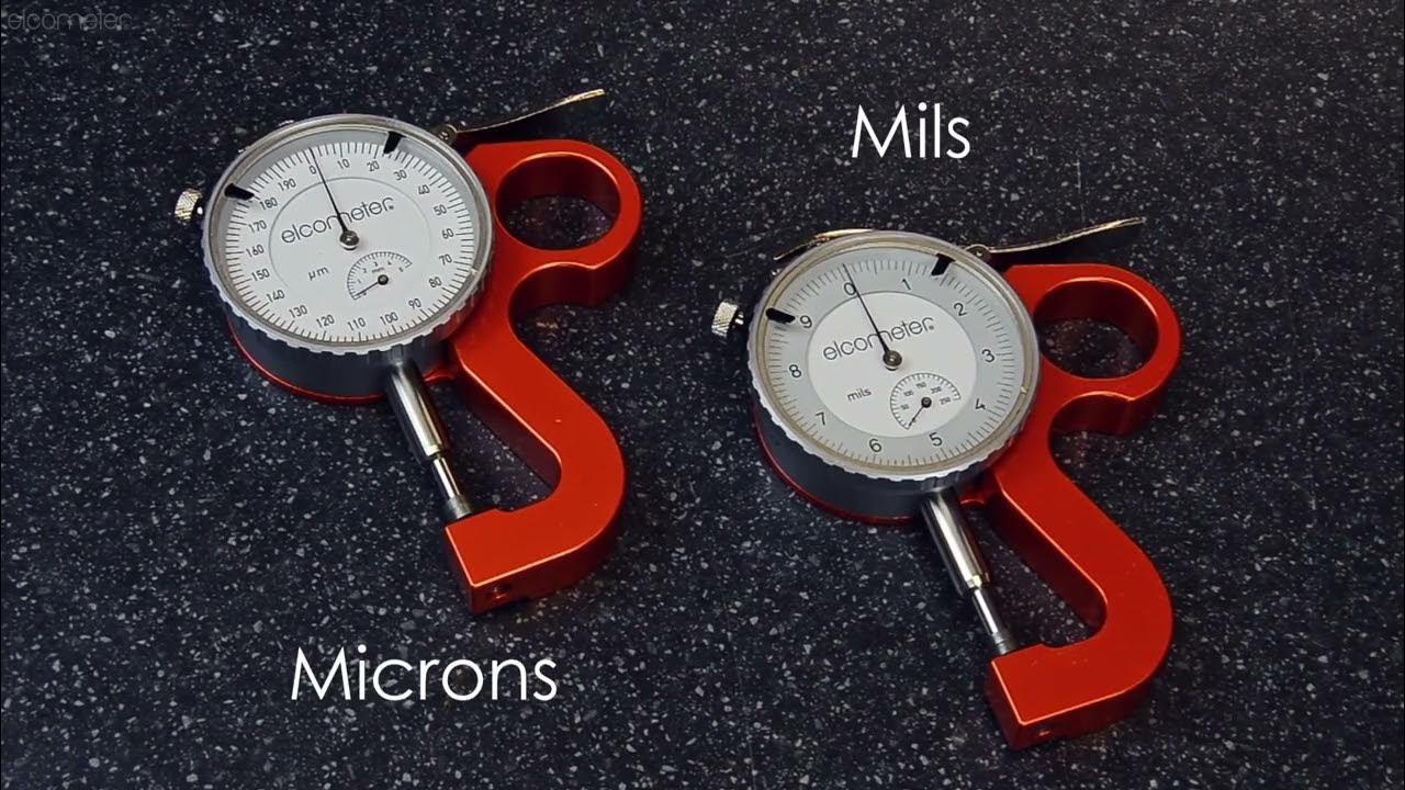 Measuring Surface Profile using the 122 Replica Tape & 124 Thickness Gauge