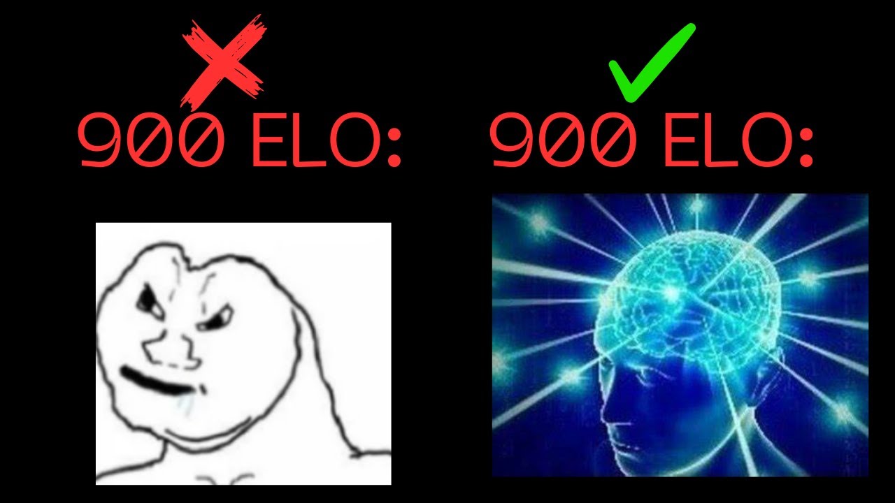 Inside the mid of a 900 ELO Chess Player