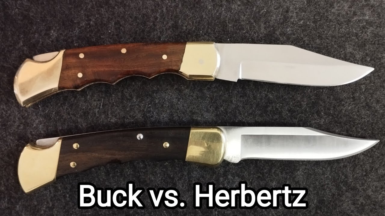 Buck 110 vs Herbertz 207713 // Oh mein Gott