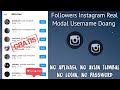 Cara Mudah Menambah Followers Instagram Gratis Tanpa Aplikasi, Tanpa Login, Hanya Username Aja❕