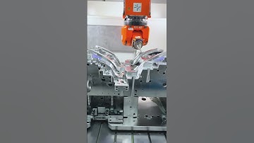 CNC machining of automotive molds #precisionmold #mold #moldfactory # #molding #automotiveparts