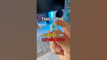 The Future of Keyboards #ceramickeycap #mechanicalkeyboard #keyboard #gaming #technology #pcsetup