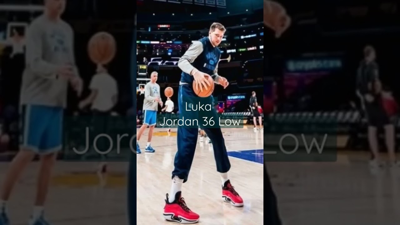 jordan 36 low luka on feet