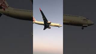 LANDING SYDNEY AIRPORT VIRGIN AUSTRALIA - BOEING 737-800🛬🛬🛬 #virginaustralia #boeing737800 #plane