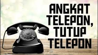 Suara sound effect angkat dan tutup telepon kantor/rumah