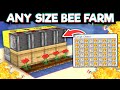 Minecraft Honey Block Farm: Easiest, Automatic, ANY SIZE! 1.17