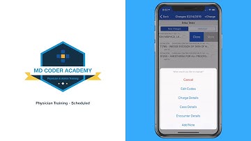 MD Coder Academy: Pre-Cert Charges
