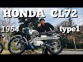 [motovlog]CL72 type1 SCRAMBLER 250 Honda DREAM 1964[モトブログ] rider cafe GS 伊豆 ツーリング