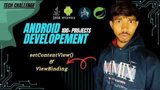 setContentView vs ViewBinding in Android Java | Complete UI Binding Explained (Beginner Friendly)