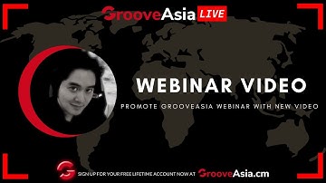 [GrooveAsiaLIVE] GrooveAsia FREE Webinar Promotional Video